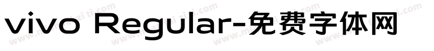 vivo Regular字体转换